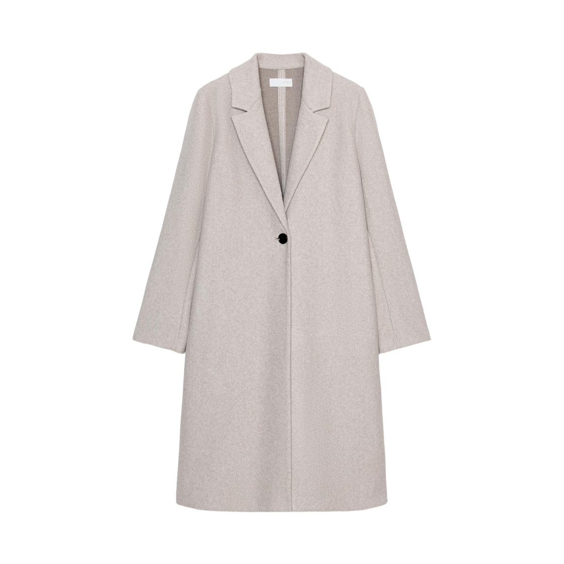 (W) 자라 소프트 베이직 코트 그레이 밍크((W) Zara Soft Basic Coat Grey Mink) - 1