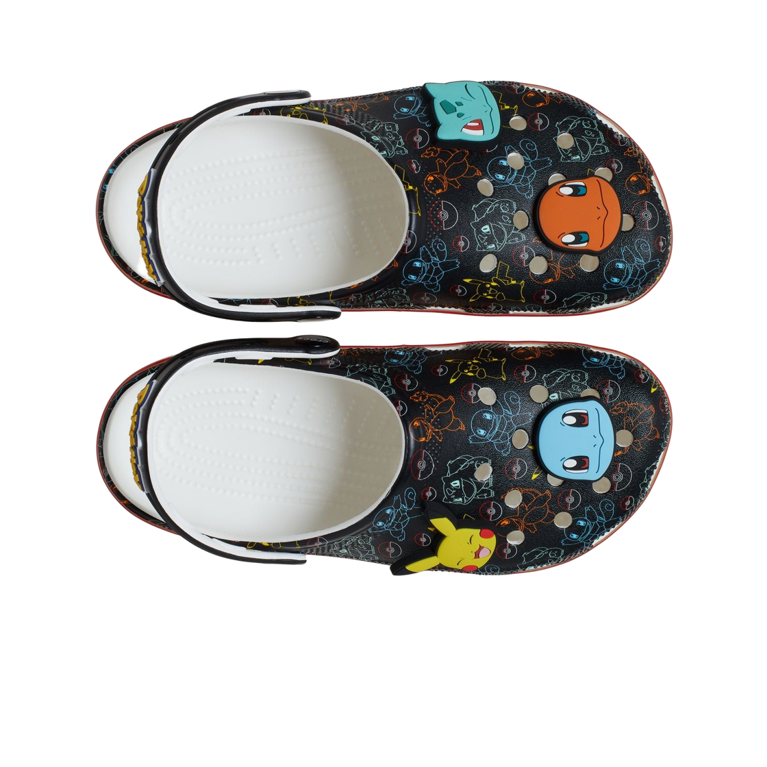 크록스 x 포켓몬 클래식 클로그 블랙 멀티(Crocs x Pokemon Classic Clog Black Multi) - 2
