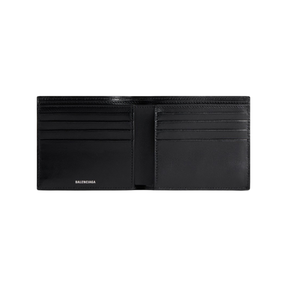 발렌시아가 수퍼비지 스퀘어 폴디드 월렛 블랙(Balenciaga Superbusy Square Folded Wallet Black) - 2