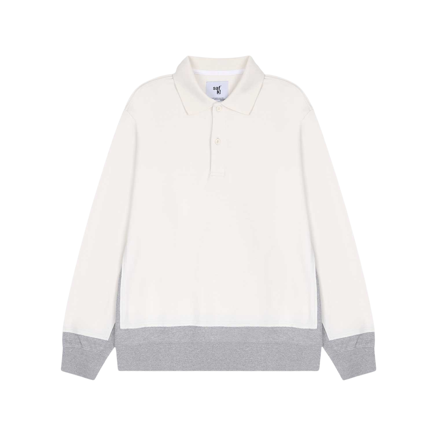 SCG21UPSIV Safarispot Rover Raw PK Long Sleeve Cream/Gray