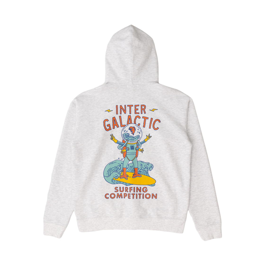 26SS0203 BIGWAVE COLLECTIVE Inter Glalactic Hoody 1% Melange