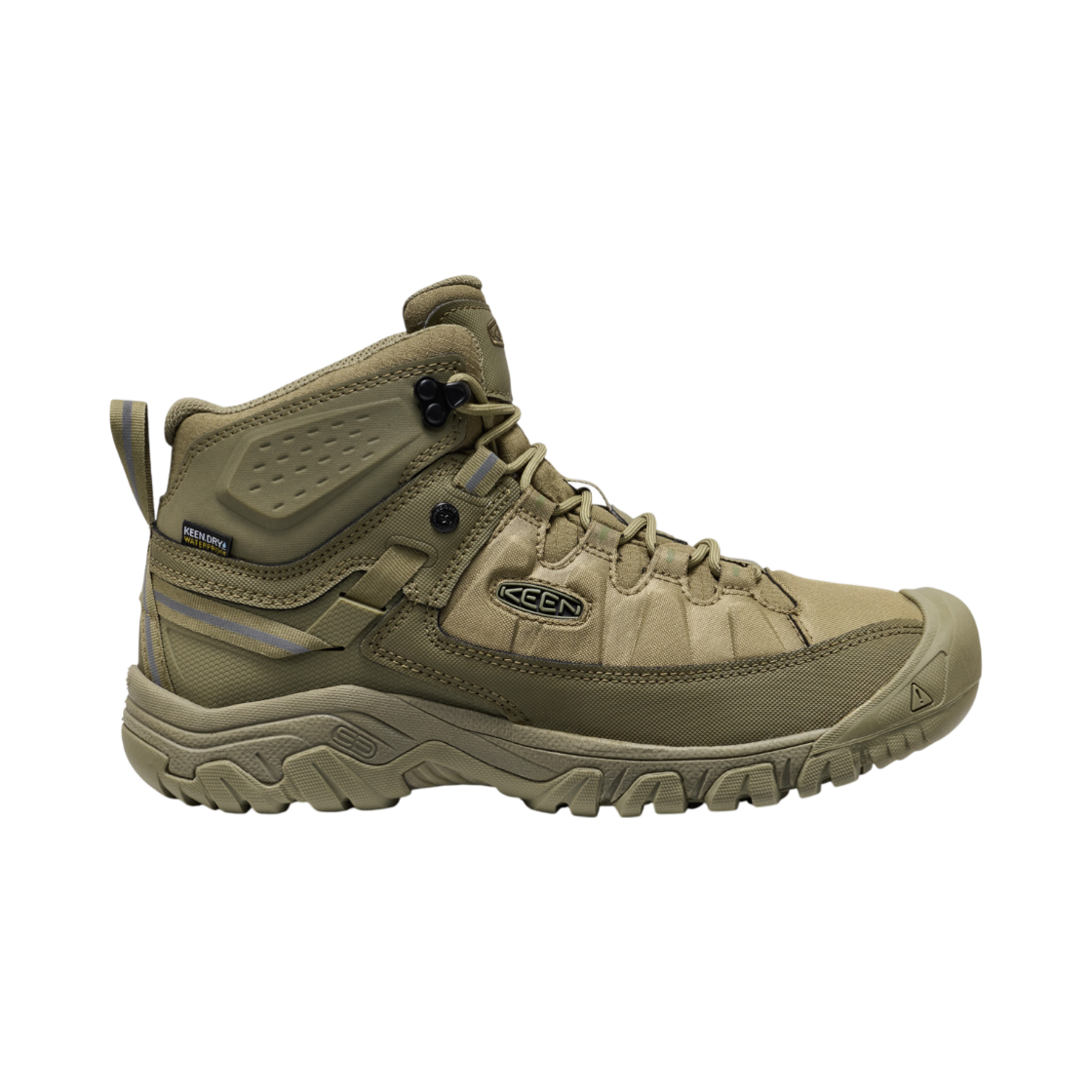 킨 타기 EXP 미드탑 방수 남성 트레일 등산화 마티니 올리브(Keen TARGHEE EXP Mid Wp Men Trail Shoes Martini Olive Martini Olive)