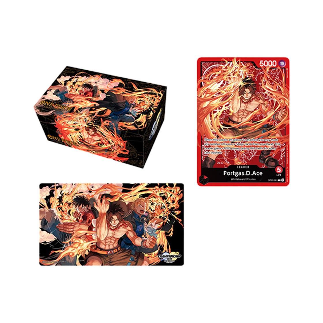 원피스 TCG 챔피언십 세트 2023 에이스 & 사보 & 루피 (일어판)(One Piece TCG Championship Set 2023 Ace & Sabo & Luffy (Japanese Ver.))