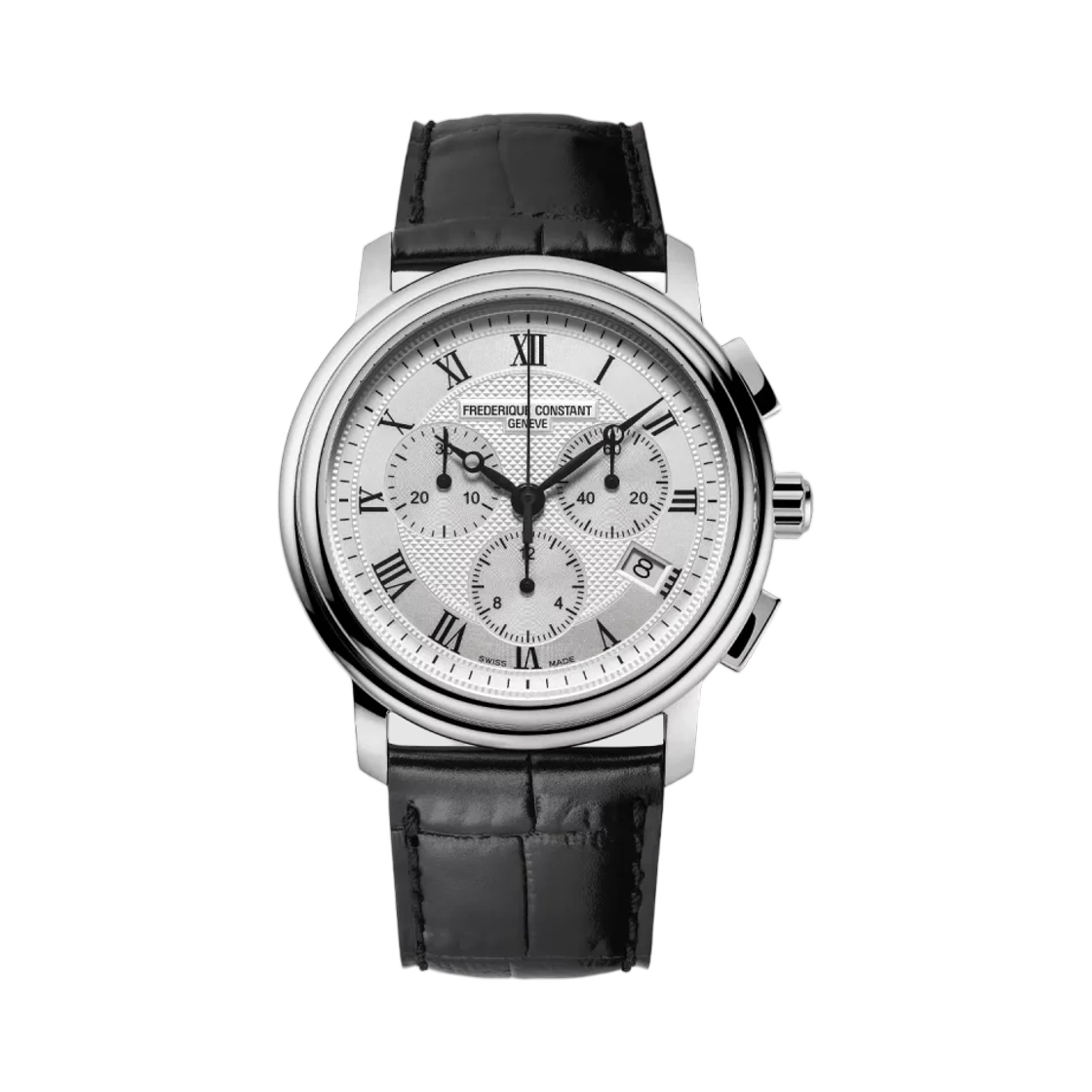 프레드릭 콘스탄트 클래식 쿼츠 크로노그래프 블랙(Frederique Constant Classics Quartz Chronograph Black) - 1
