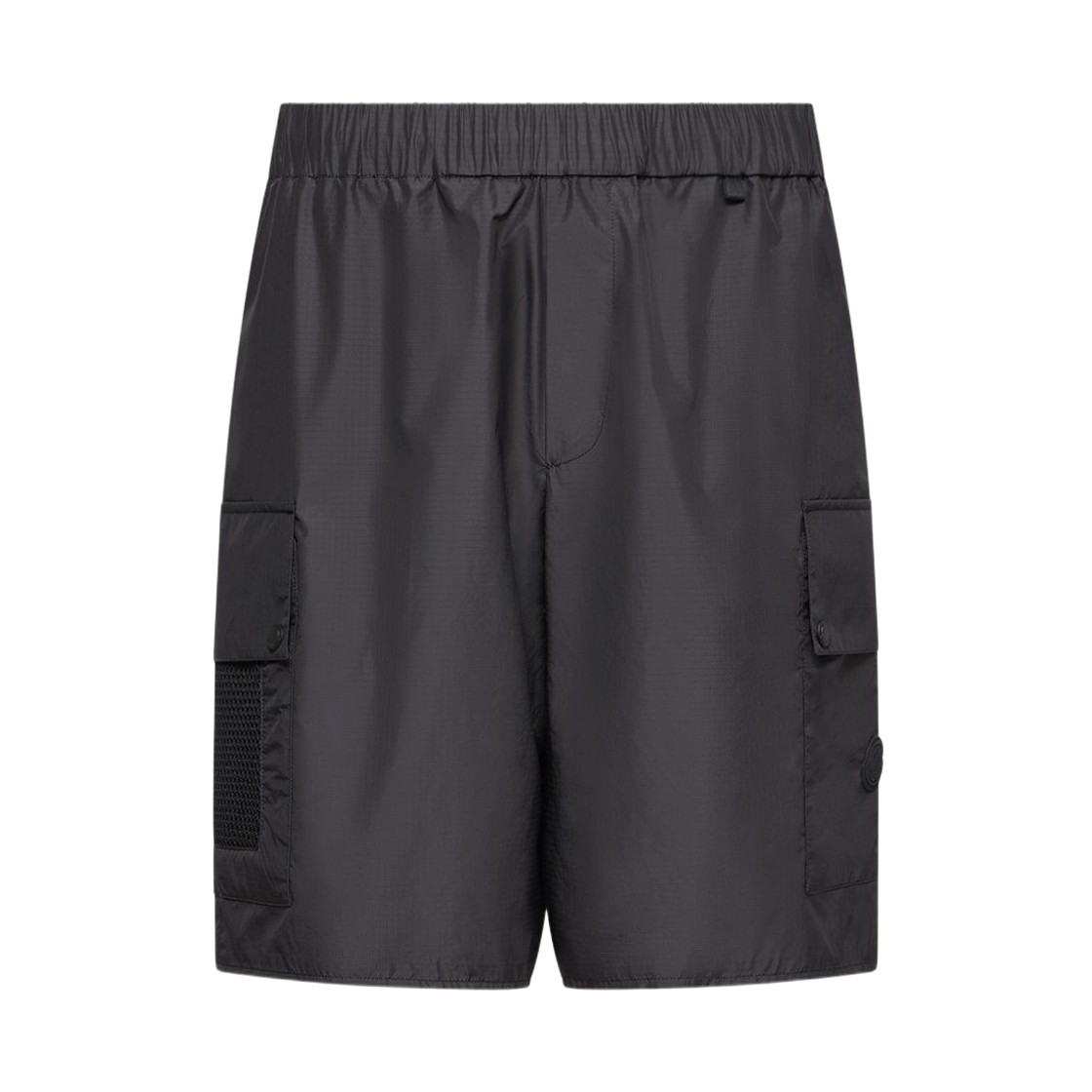 L1-091-2B00003-598AS-999 Moncler Cargo Shorts Black - 26SS