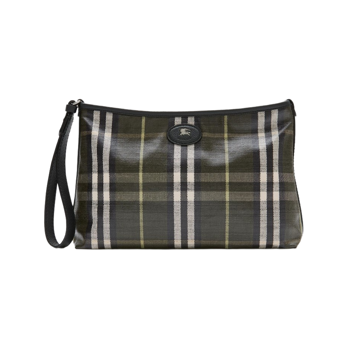 8119580 Burberry Highlands Pouch Thicket green