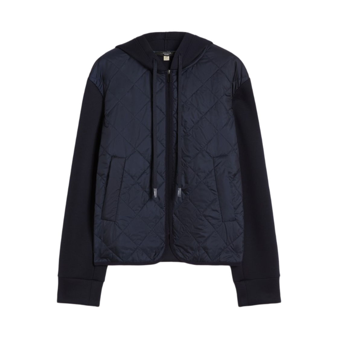 EDITO-003 (W) Max Mara Edito Water-Repellent Padded Jacket Navy