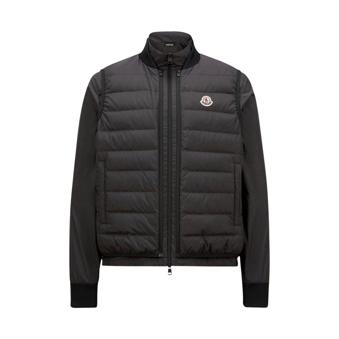 L1-091-1A00080-597YW-999 Moncler Verney 3-in-1 Short Down Jacket Black - 26SS