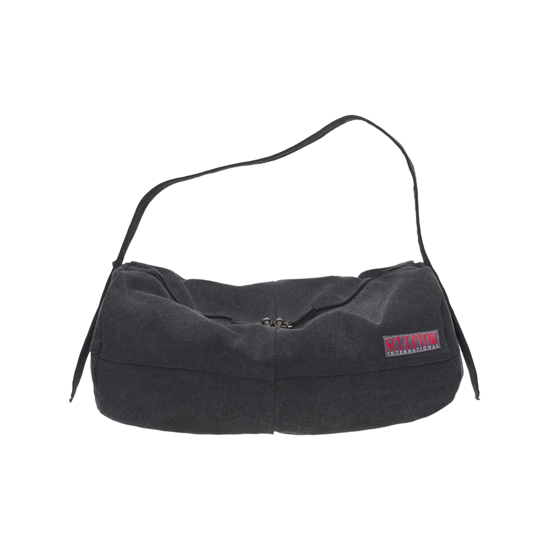 스컬프터 빈티지 캔버스 더플백 블랙(Sculptor Vintage Canvas Duffel Bag Black)