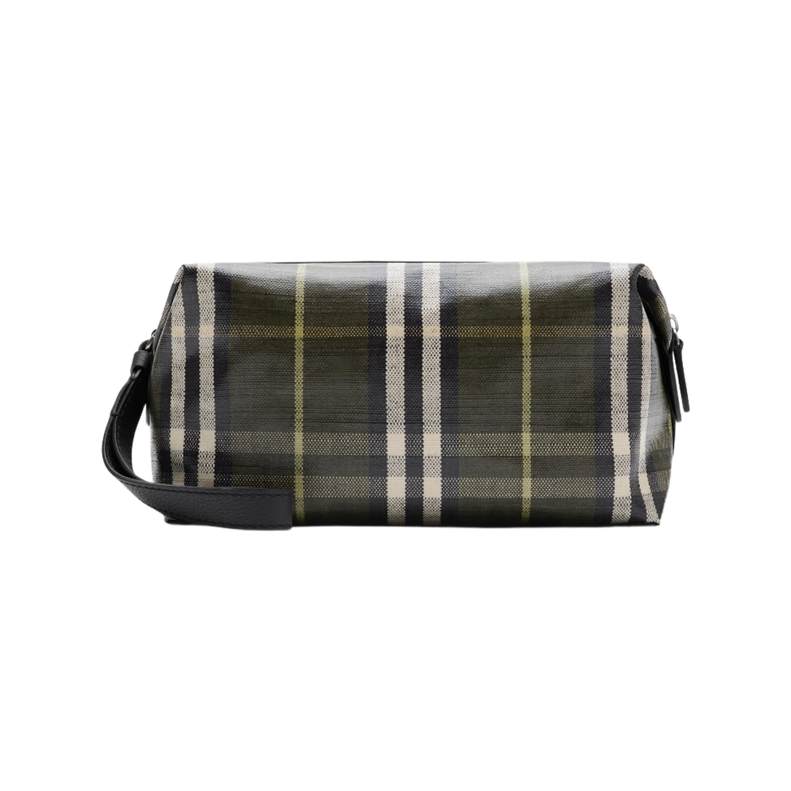 버버리 하이랜드 트래블 파우치 티킷 그린(Burberry Highlands Travel Pouch Thicket green) - 2