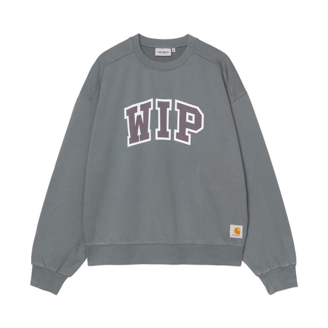 칼하트 WIP 3 스웨트셔츠 코지 블루 헤비 스톤 워시(Carhartt WIP III Sweatshirt Cozy Blue Heavy Stone Wash)