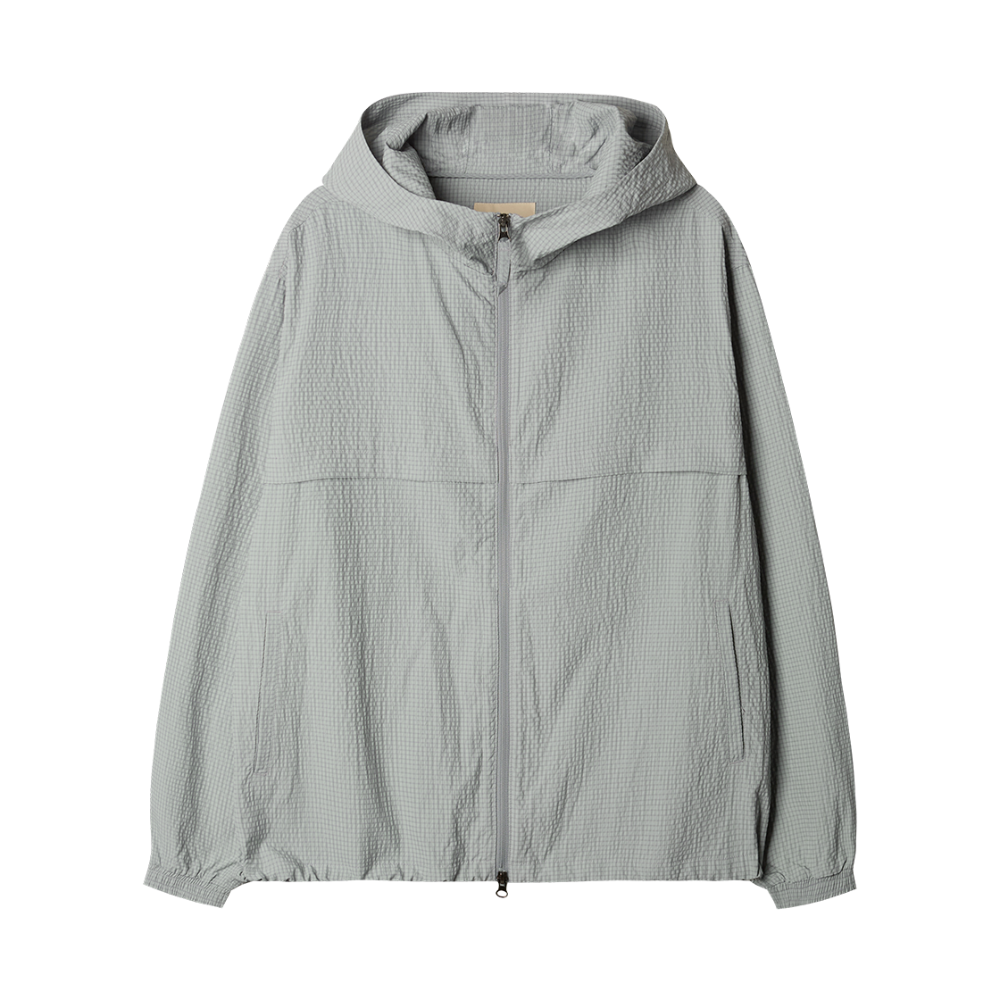 YGS1JK303ACL Yale Seersucker Check Windbreaker_Blue