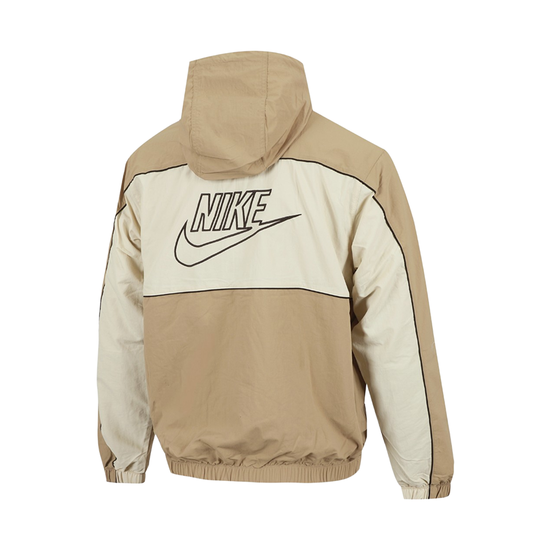 나이키 클럽 후드 자켓 파라슈트 베이지 라이트 카키 - 아시아(Nike Club Hooded Jacket Parachute Beige Light Khaki - Asia) - 2