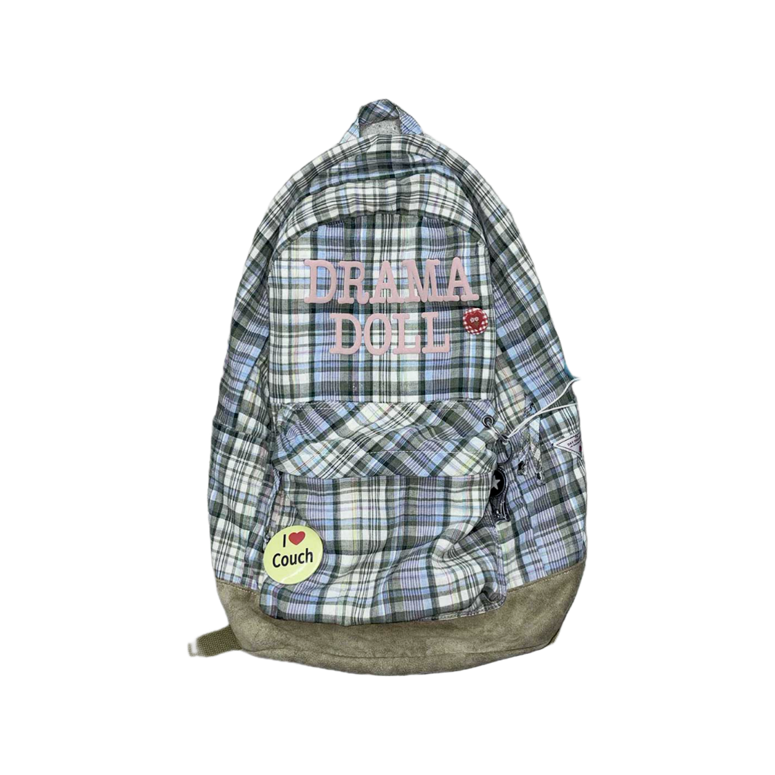 스컬프터 플레이드 백팩 세이지 체크(Sculptor Plaid Backpack Sage Check)