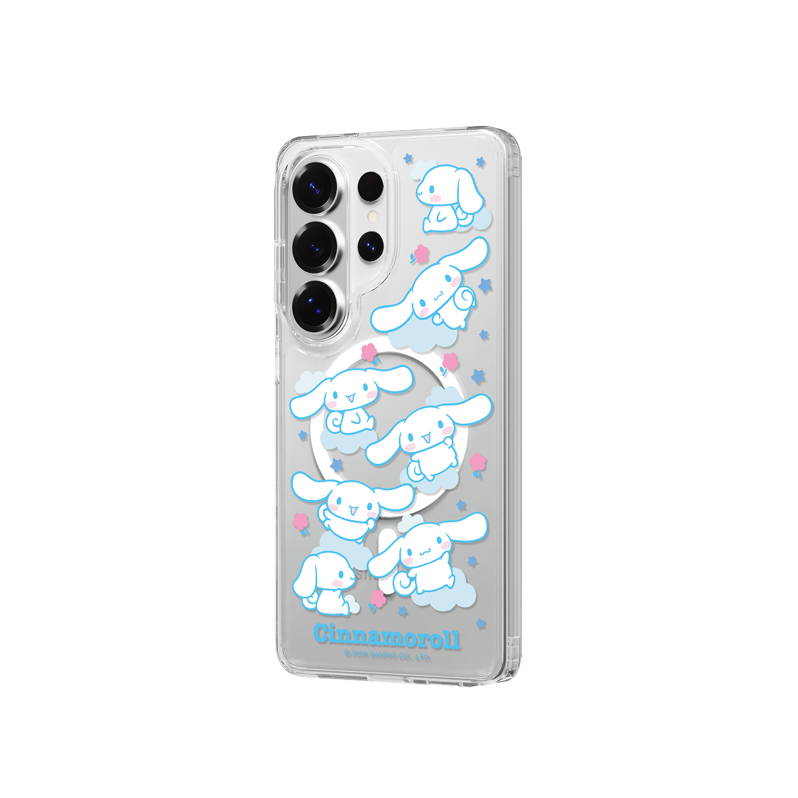 에스엘비에스 시나모롤 패턴 클리어 마그넷 케이스 for S26 Series(SLBS CINNAMOROLL Pattern Clear Magnet Case for S26 Series) - 6