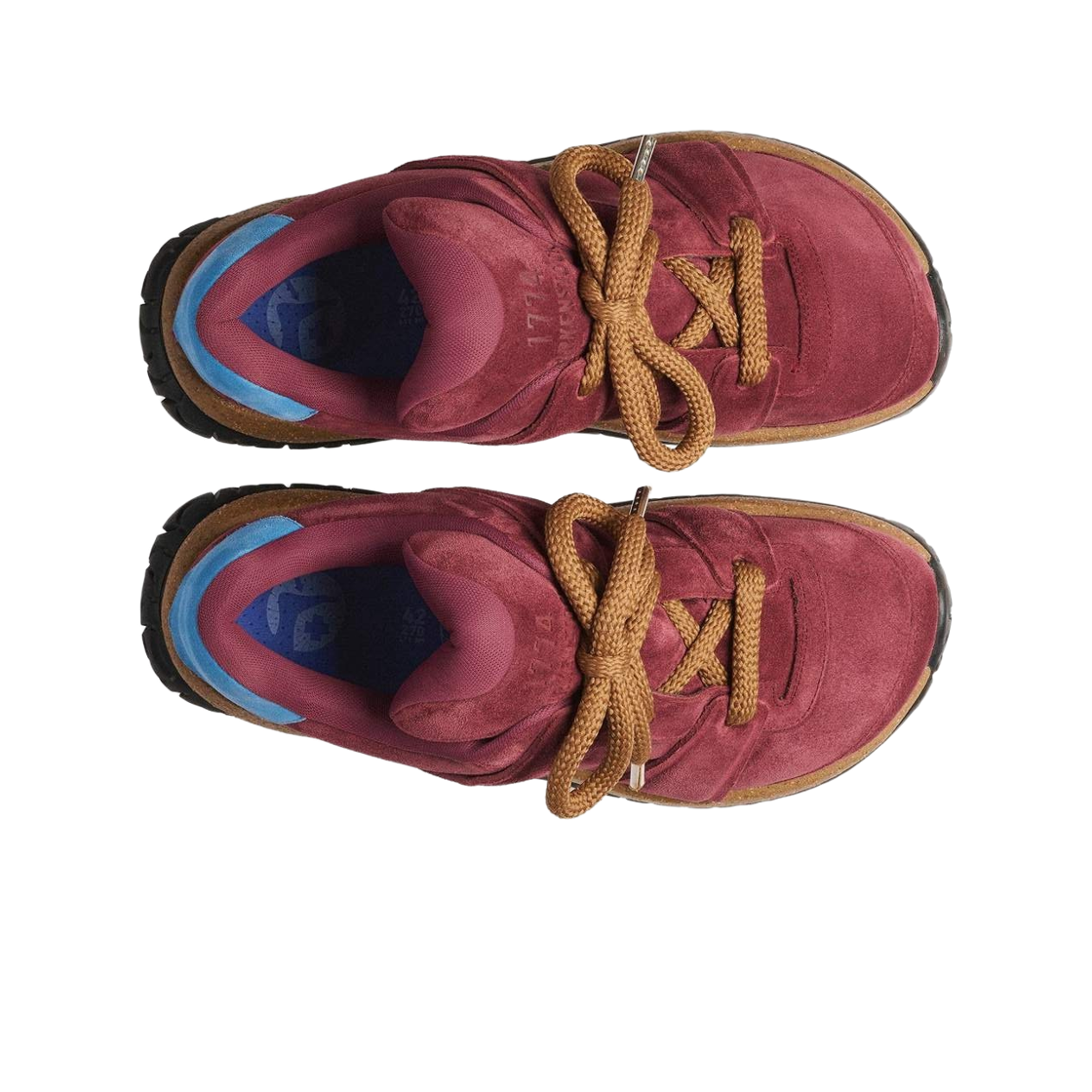 버켄스탁 x 티보 드니 1774 괴를리츠 스웨이드 보르도 - 레귤러(Birkenstock x Thibo Denis 1774 Goerlitz Suede Bordeaux - Regular) - 2