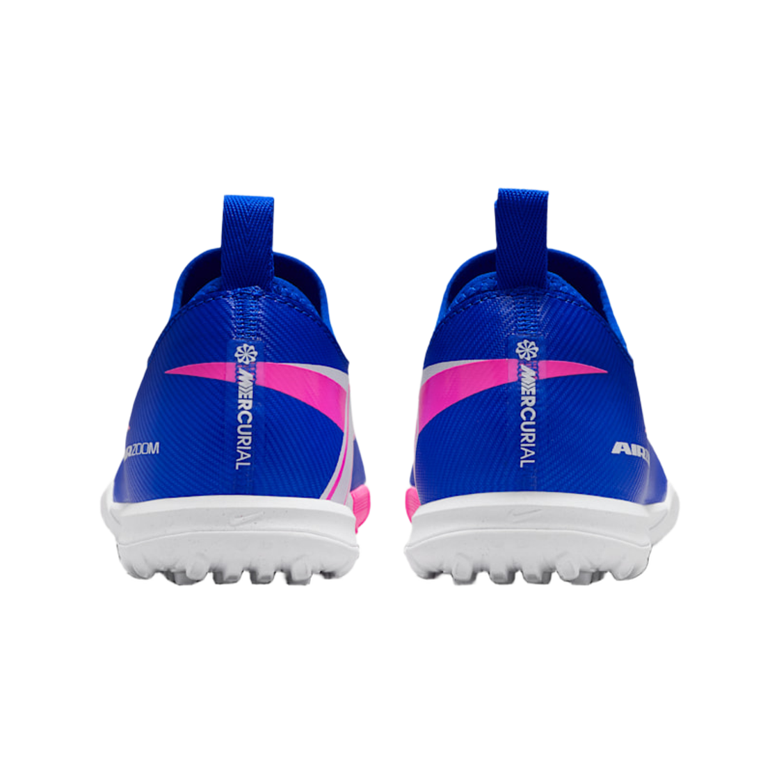 (JR) 나이키 줌 머큐리얼 베이퍼 16 아카데미 TF 레이서 블루 화이트((JR) Nike Zoom Mercurial Vapor 16 Academy TF Racer Blue White) - 3