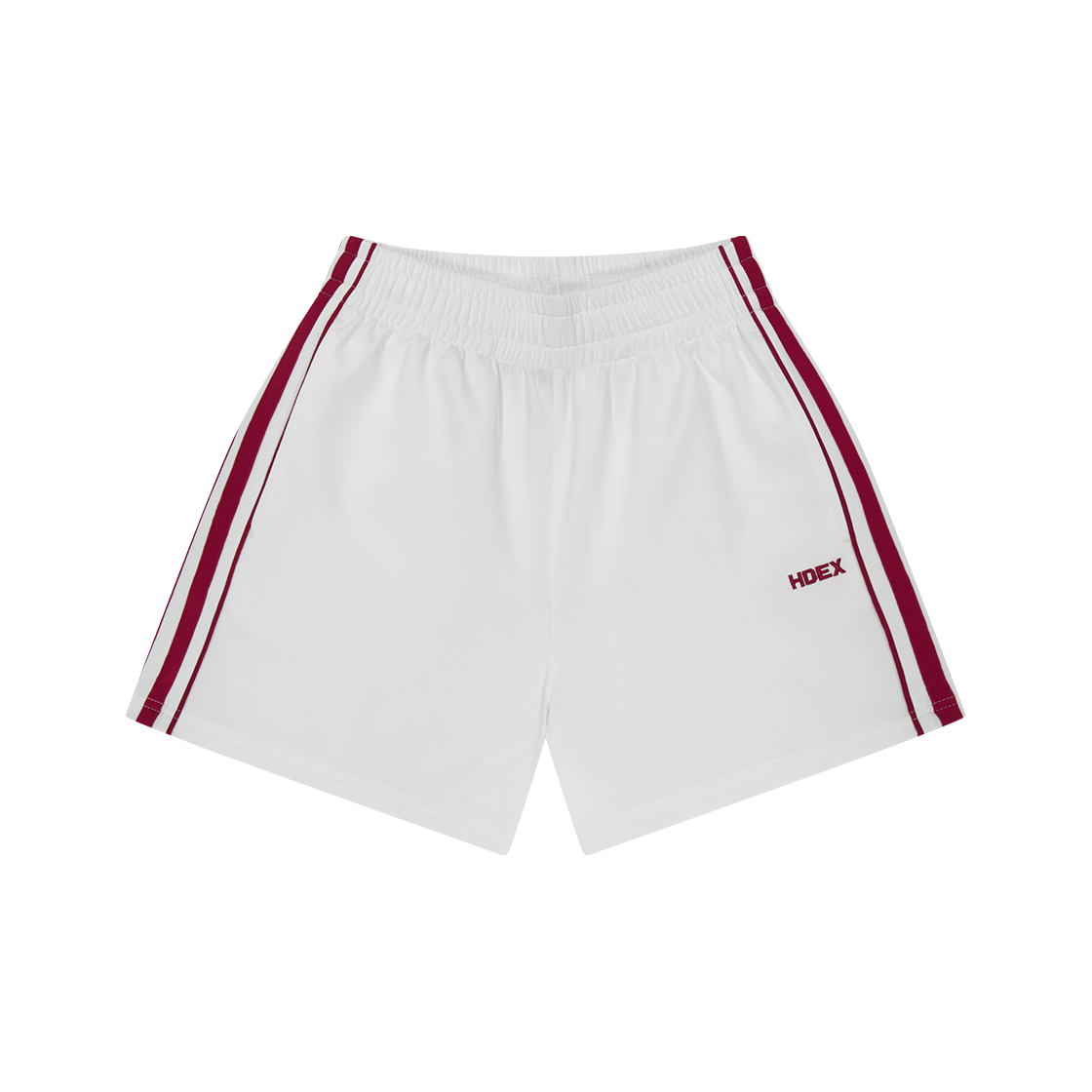 에이치덱스 이지 트랙 저지 쇼츠 우먼 화이트(HDEX EZ Track Jersey Shorts W White)