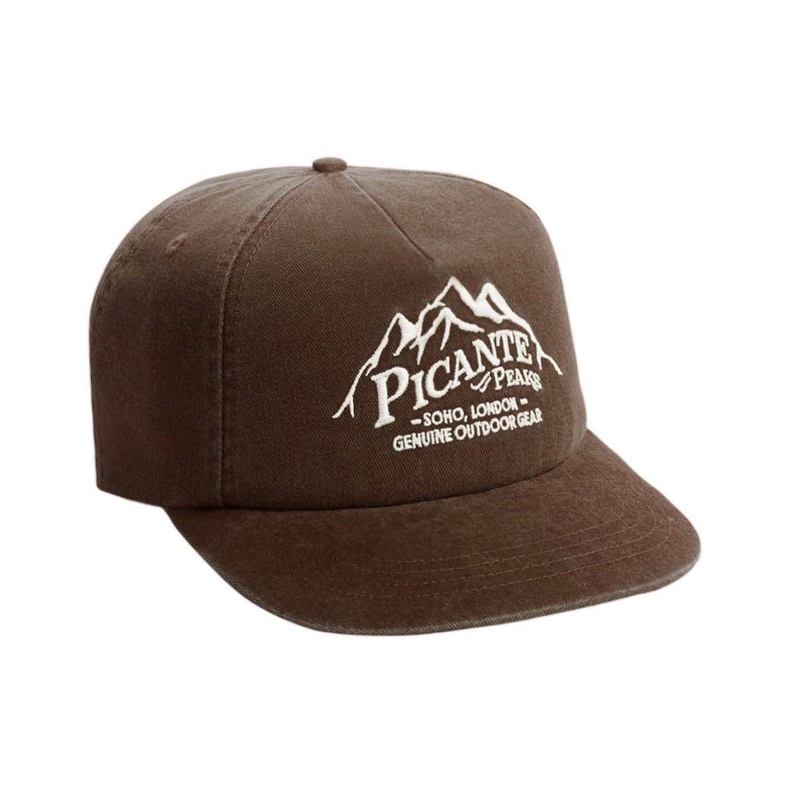 피칸테 피크스 크루 캡 워시드 브라운(Picante Peaks Crew Cap Washed Brown) - 1