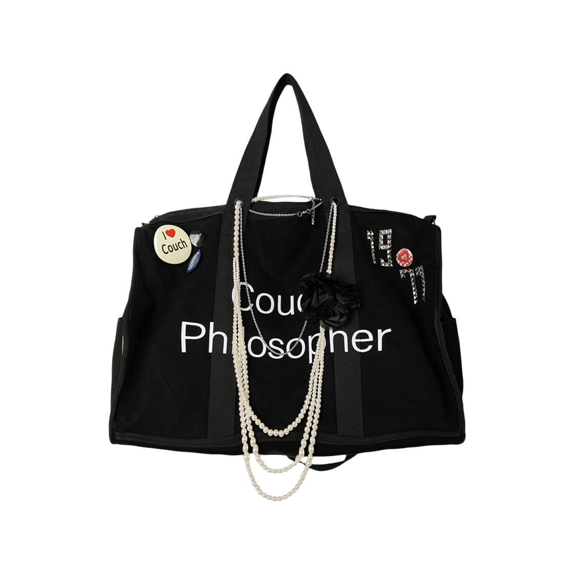 SC25S512BK Sculptor Summer Boston Bag Black