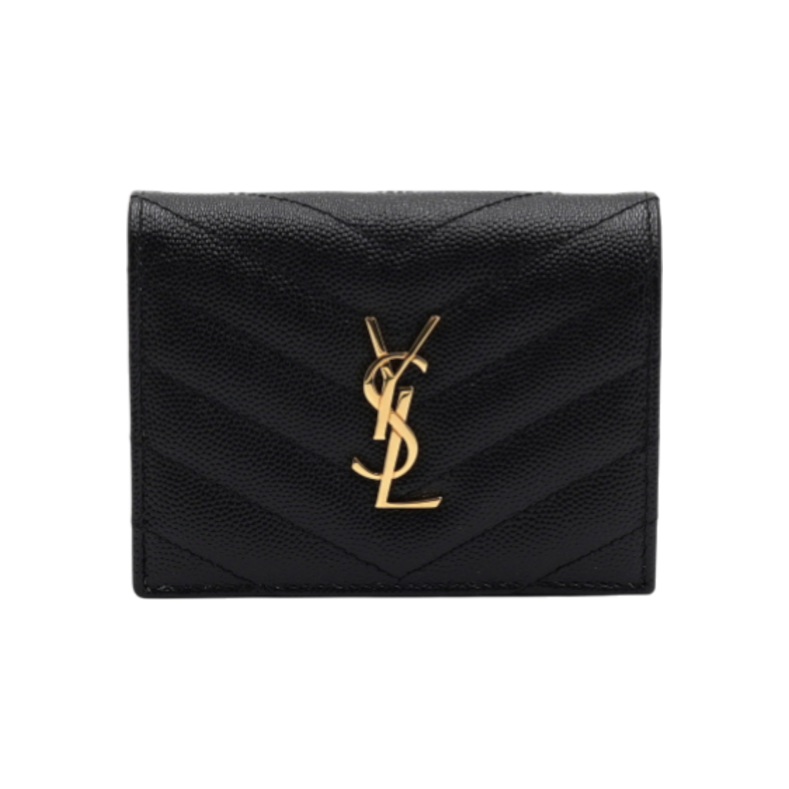 생로랑 668290 카산드라 마틀라세 모노그램 금장 플랩 카드 케이스 여성 반지갑aa61114(Saint Laurent Cassandra Matelasse Monogram Gold Flap Card Case Wallet)