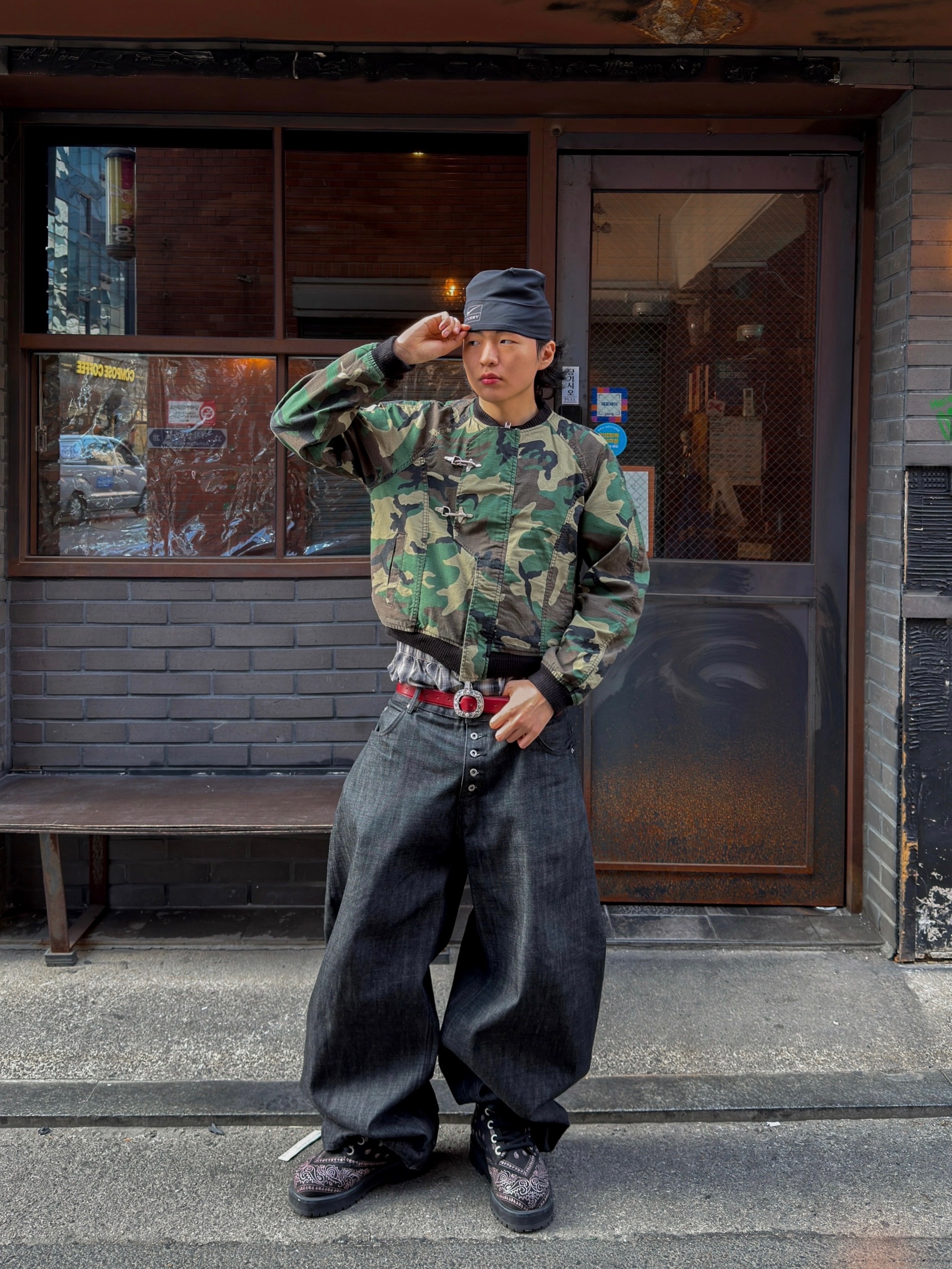 Nike x Stussy Skull Cap Black, Stussy Boxer Shorts Multi (3 Pack) 착용 스타일 - 2