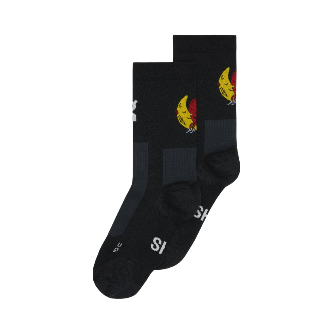 온 러닝 x 스카이 하이 팜 굿즈 메리노 삭스 리미티드 에디션 블랙(On Running x Sky High Farm Goods Merino Sock Limited Edition Black)