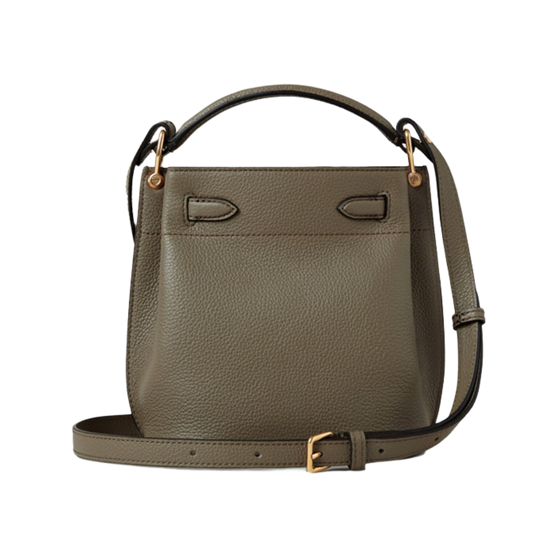 멀버리 스몰 클래식 그레인 미니 이즐링턴 버킷백 리넨 그린(Mulberry Small Classic Grain Mini Islington Bucket Bag Linen Green) - 2