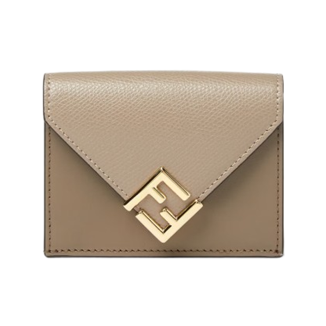 펜디 FF 다이아몬드 레더 월렛 그레이(Fendi FF Diamond Leather Wallet Gray)