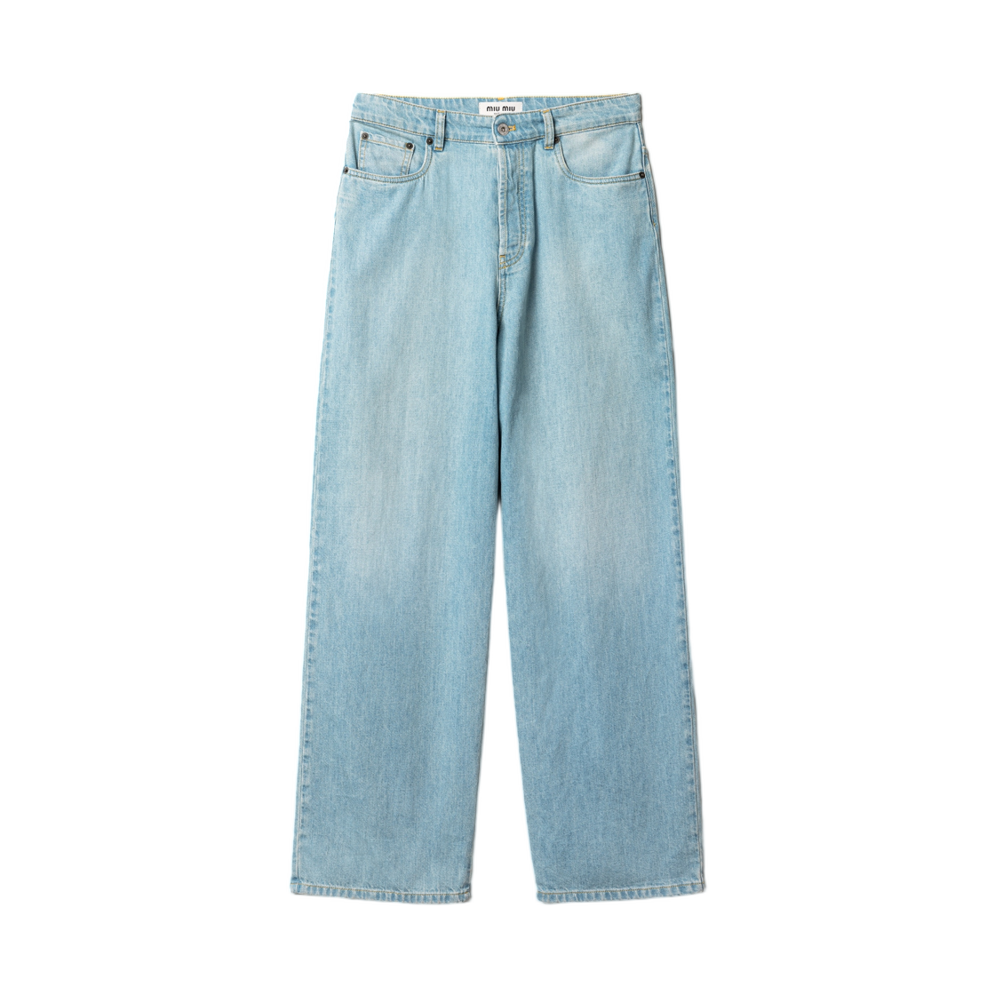 GWP394-1823-F0013 (W) Miu Miu Denim Jeans Sapphire Blue