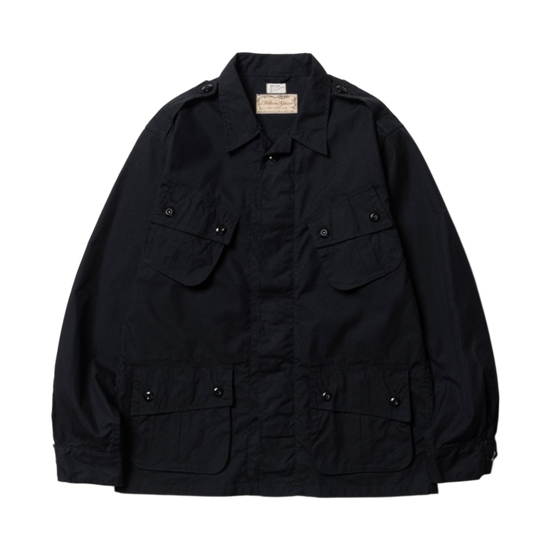 버즈 릭슨 윌리엄 깁슨 컬렉션 타입 컴뱃 트로피컬 블랙(Buzz Rickson's William Gibson Collection Type Combat Tropical Black)