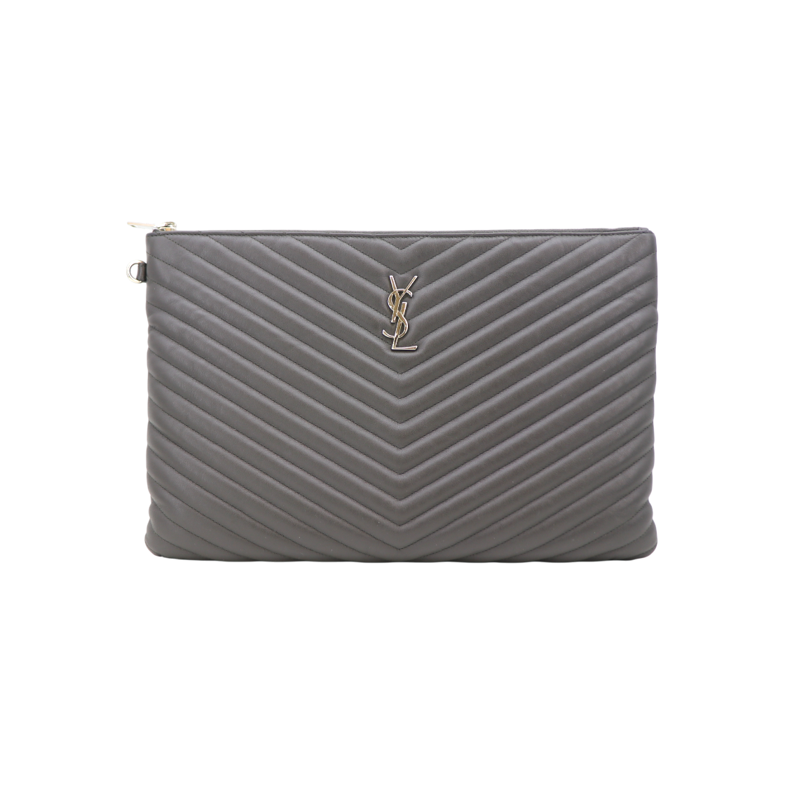 ITKEOFWFEJ9D Saint Laurent Matelasse Large Clutch 440222