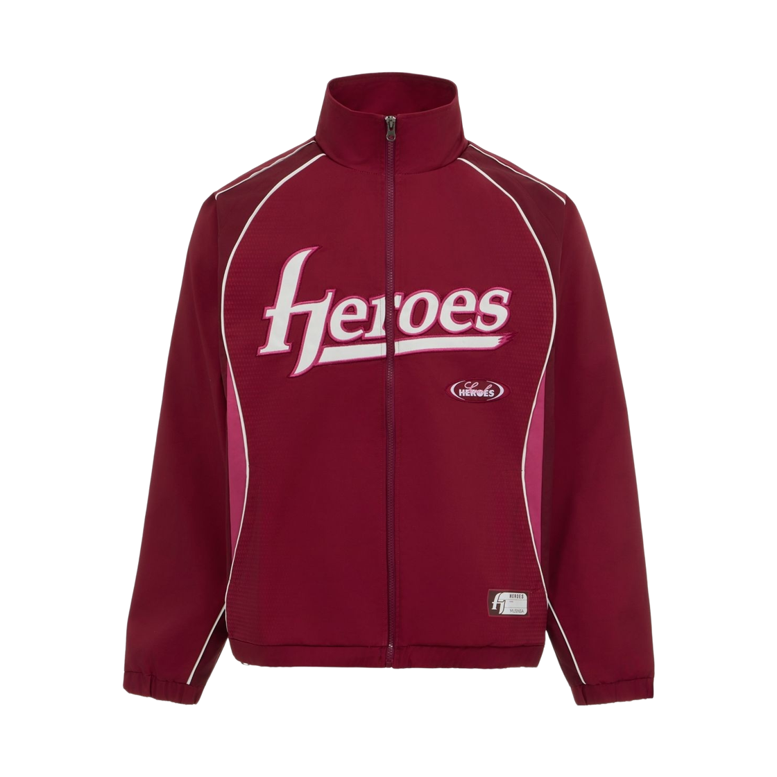 키움 히어로즈 x 무신사 26 윈드브레이커 버건디 (논 마킹 버전)(Kiwoom Heroes x Musinsa 26 Windbreaker Burgundy (Non Marking Ver.))