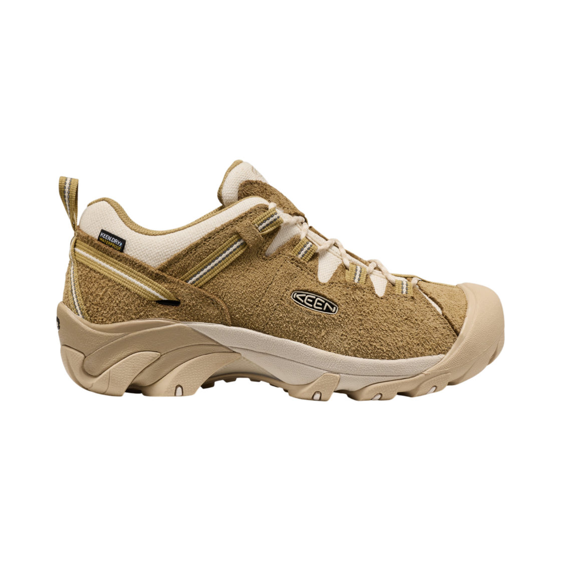 킨 타기 II 방수 남성 트레일 등산화 카키 버치(Keen TARGHEE II Wp Men Trail Shoes Khaki Birch)