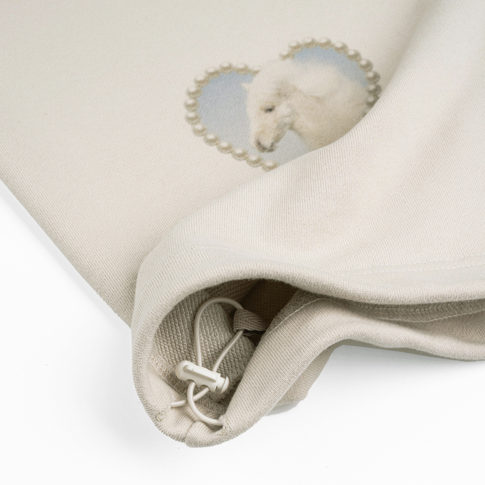 언스테디마켓 수브니어 스웨트팬츠 샌드베이지(Unsteadymarket Souvenir Sweat Pants_Sand Beige) - 4