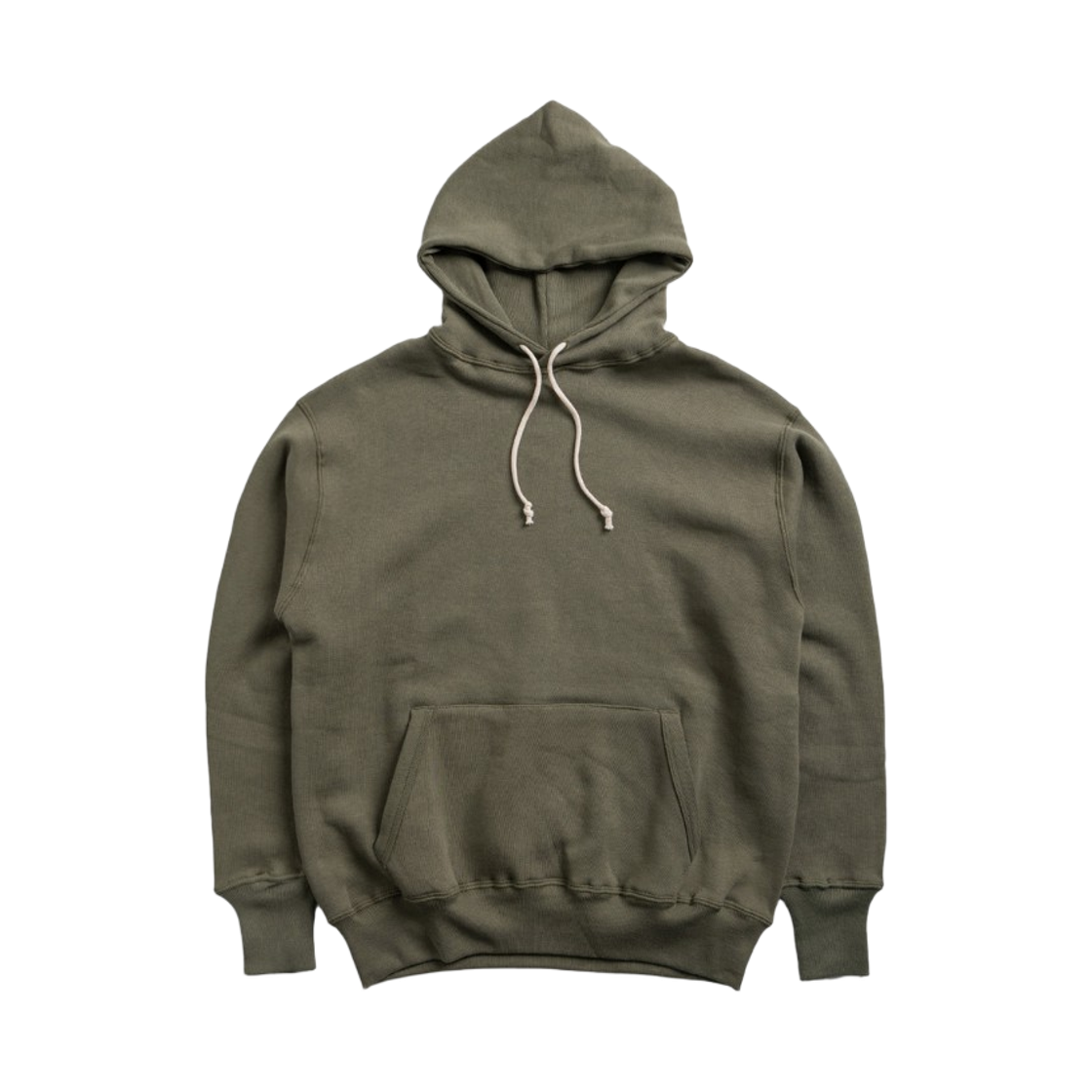 웨어하우스 로트 450 2 니들 플레인 후드 OD 그린(Warehouse & Co. Lot 450 2 Needle Plain Hood OD Green) - 1