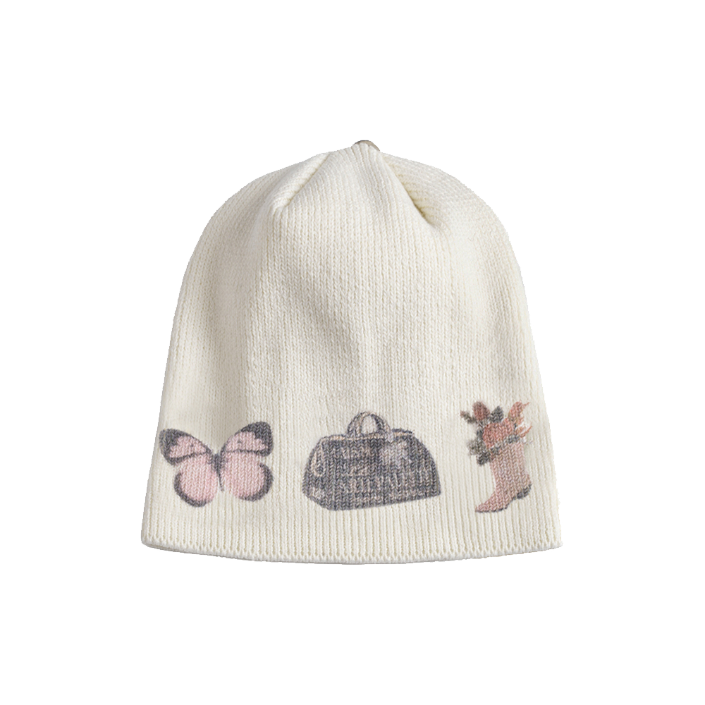 언스테디마켓 프린티드 코튼비니(Unsteadymarket Printed Cotton Beanie)