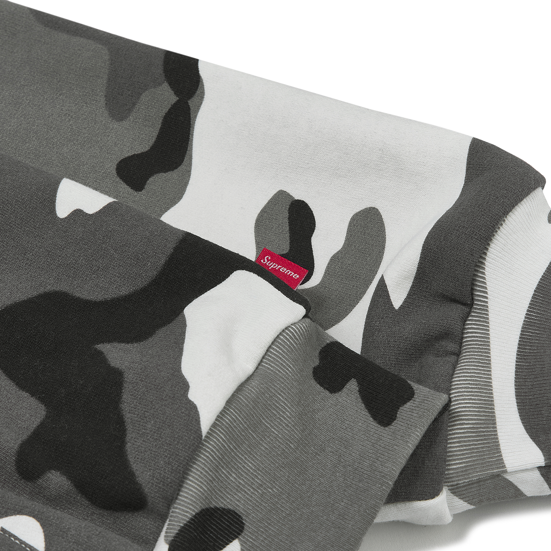 슈프림 아크 써멀 라인드 집업 후드 스웨트셔츠 스노우 카모 - 25FW(Supreme Arc Thermal Lined Zip Up Hooded Sweatshirt Snow Camo - 25FW) - 4