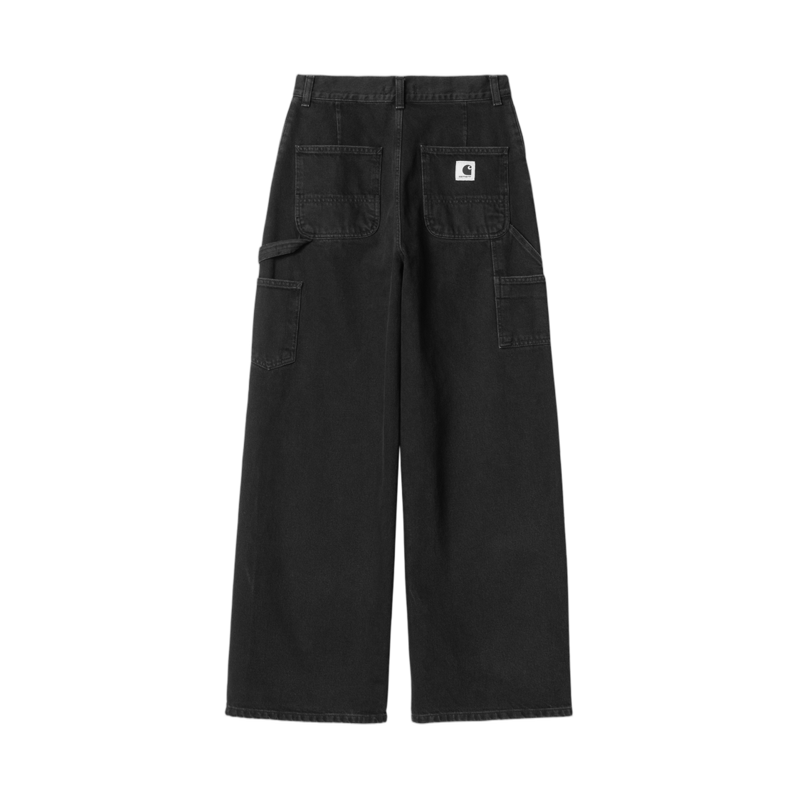I036599-89-06 (W) Carhartt WIP Jens Pant Black Stone Washed