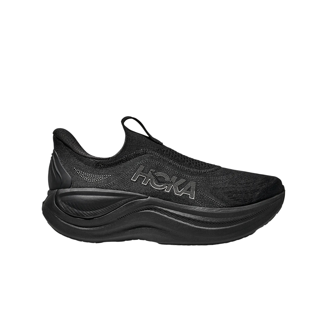 1168876-BBLC Hoka Skyward Laceless Black