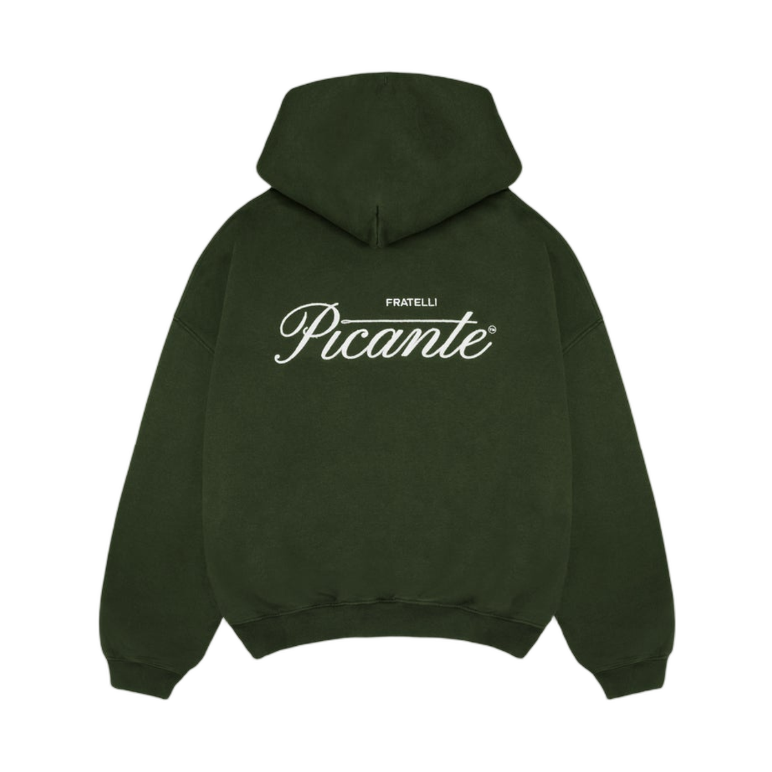 피칸테 테일러 체인 스티치 후드 콤부 그린(Picante Tailor Chain Stitch Hoodie Kombu Green) - 1