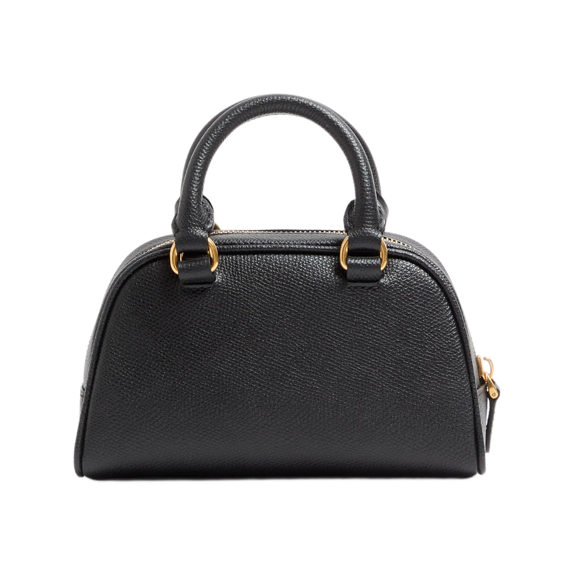발렌티노 브이로고 시그니쳐 그레이니 카프스킨 미니 볼링 백 블랙(Valentino Vlogo Signature Mini Bowling Bag in Grainy Calfskin Black) - 2
