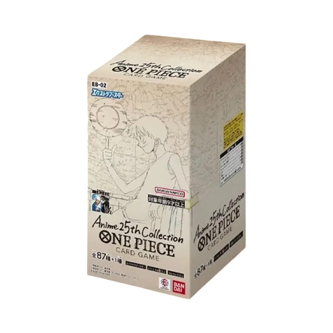 원피스 TCG EB-02 엑스트라 부스터 애니메이션 25주년 컬렉션 박스 (24팩/일어판)(One Piece TCG EB-02 Extra Booster Anime 25th Collection Box (Pack of 24/Japanese Ver.))