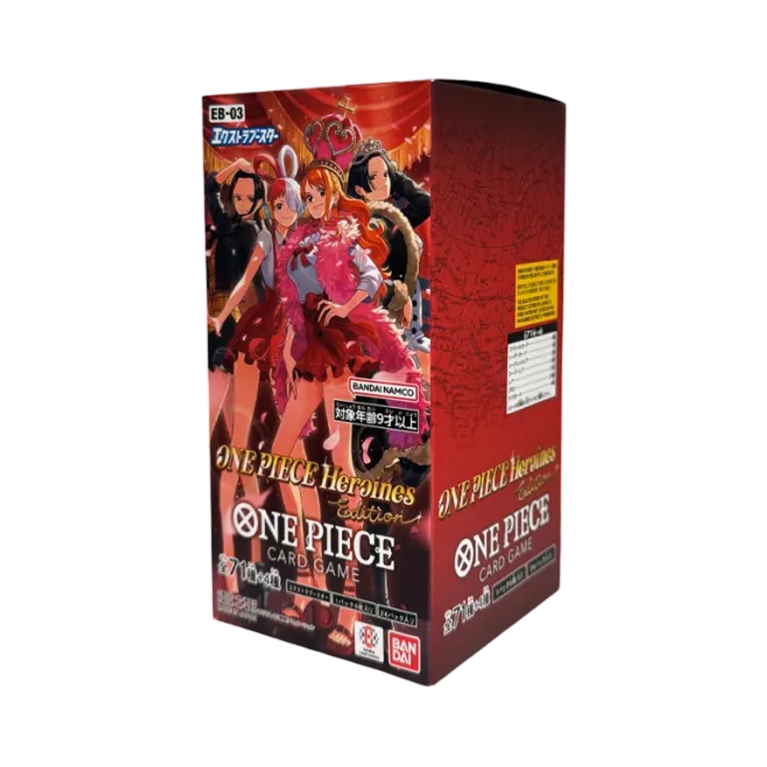 원피스 TCG EB-03 엑스트라 부스터 원피스 히로인즈 에디션 박스 (24팩/일어판)(One Piece TCG EB-03 Extra Booster One Piece Heroines Edition Box (Pack of 24/Japanese Ver.))