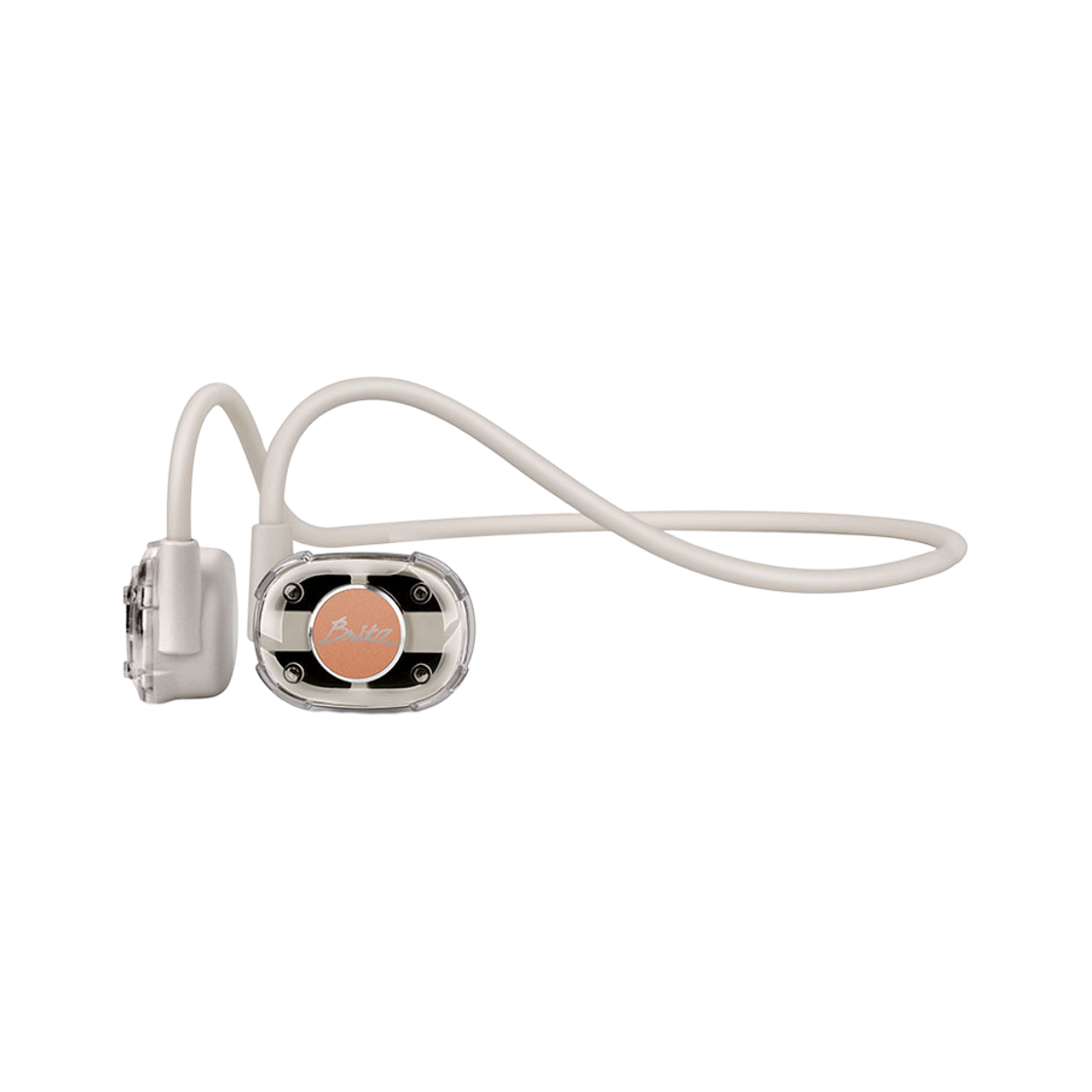 브리츠 BZ-UL20BT 블루투스 넥벤드 이어폰 아이보리(Britz BZ-UL20BT Bluetooth Neck Bend Earphones ivory)