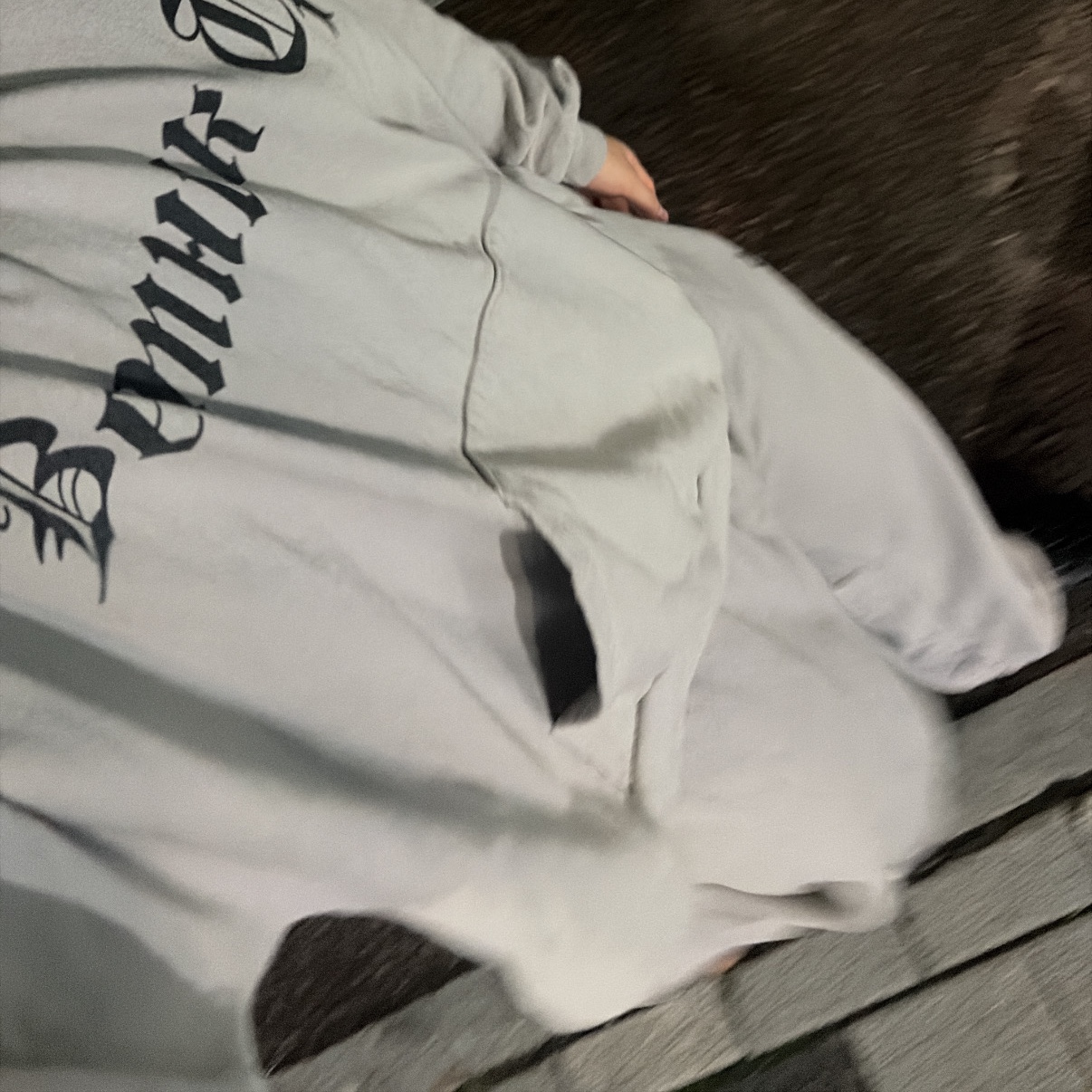 Yeezy x Gosha Rubchinskiy Tribune Herald SP-01 Pants Mocha, Yeezy x Gosha Rubchinskiy Tribune Herald HD-01 Hoodie Mocha 착용 스타일