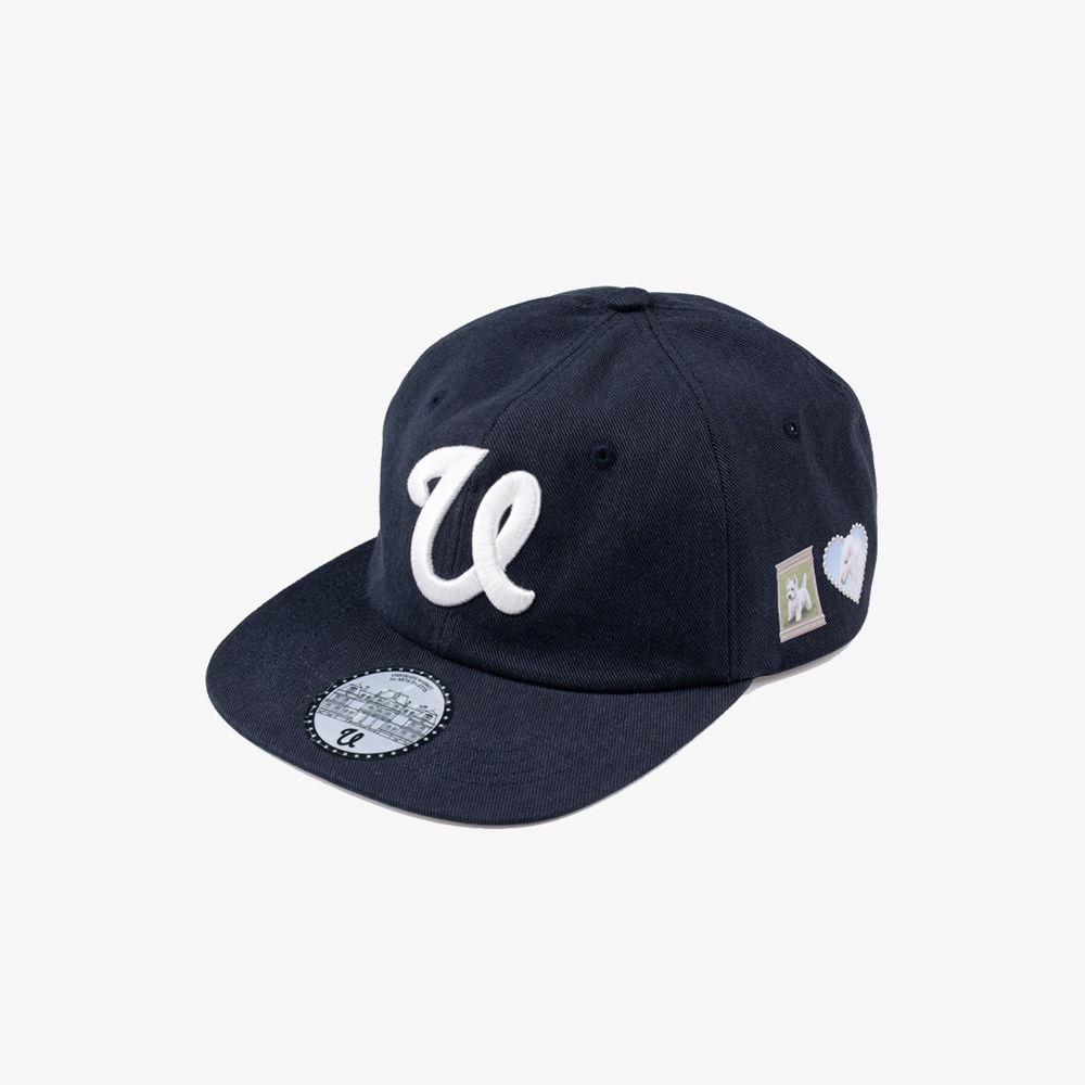 언스테디마켓 빈티지 볼캡 네이비(Unsteadymarket Vintage 6 Panel Cap_Navy) - 2