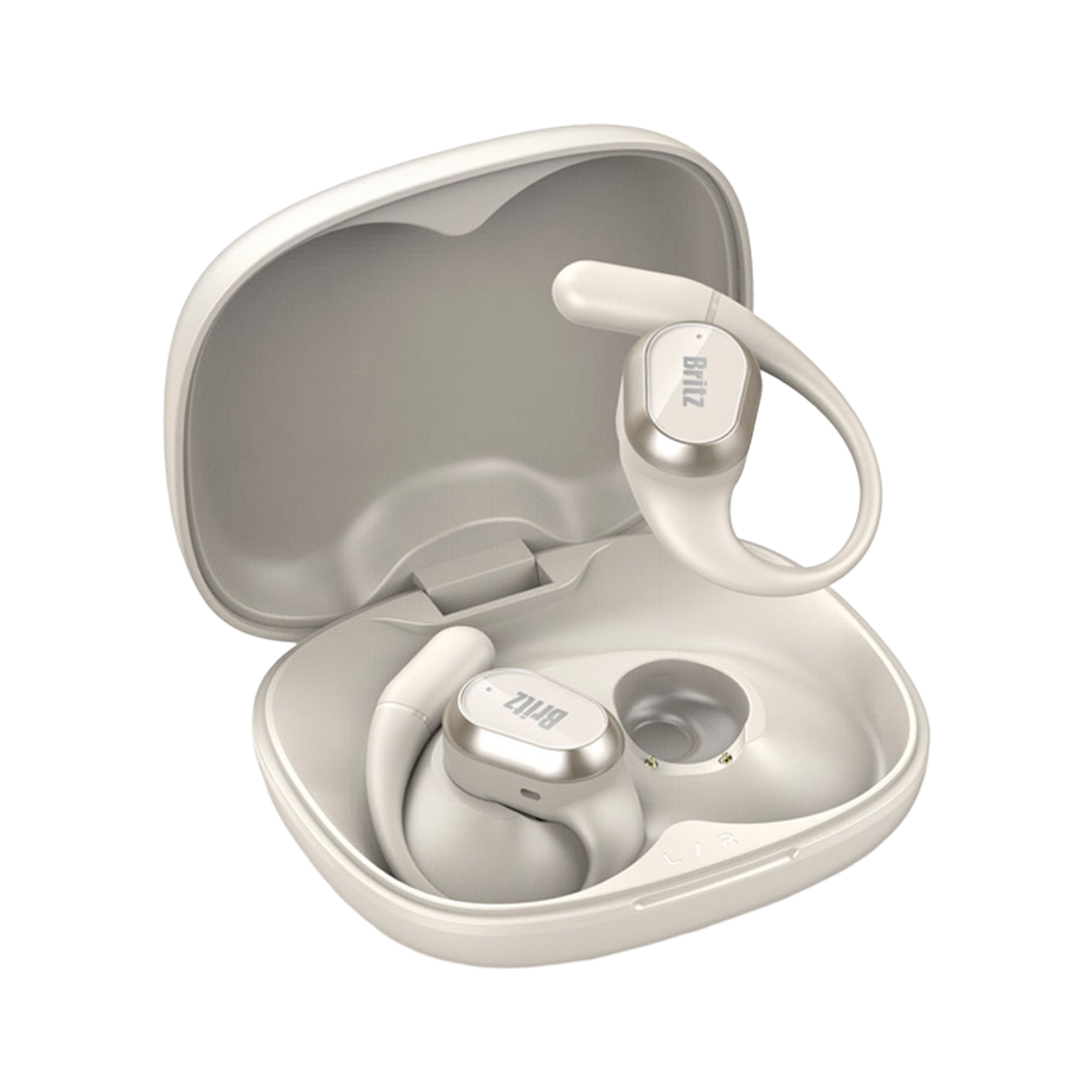 브리츠 Realfit5 블루투스 오픈형 이어폰 아이보리(Britz Realfit5 Bluetooth Open Earphones ivory)