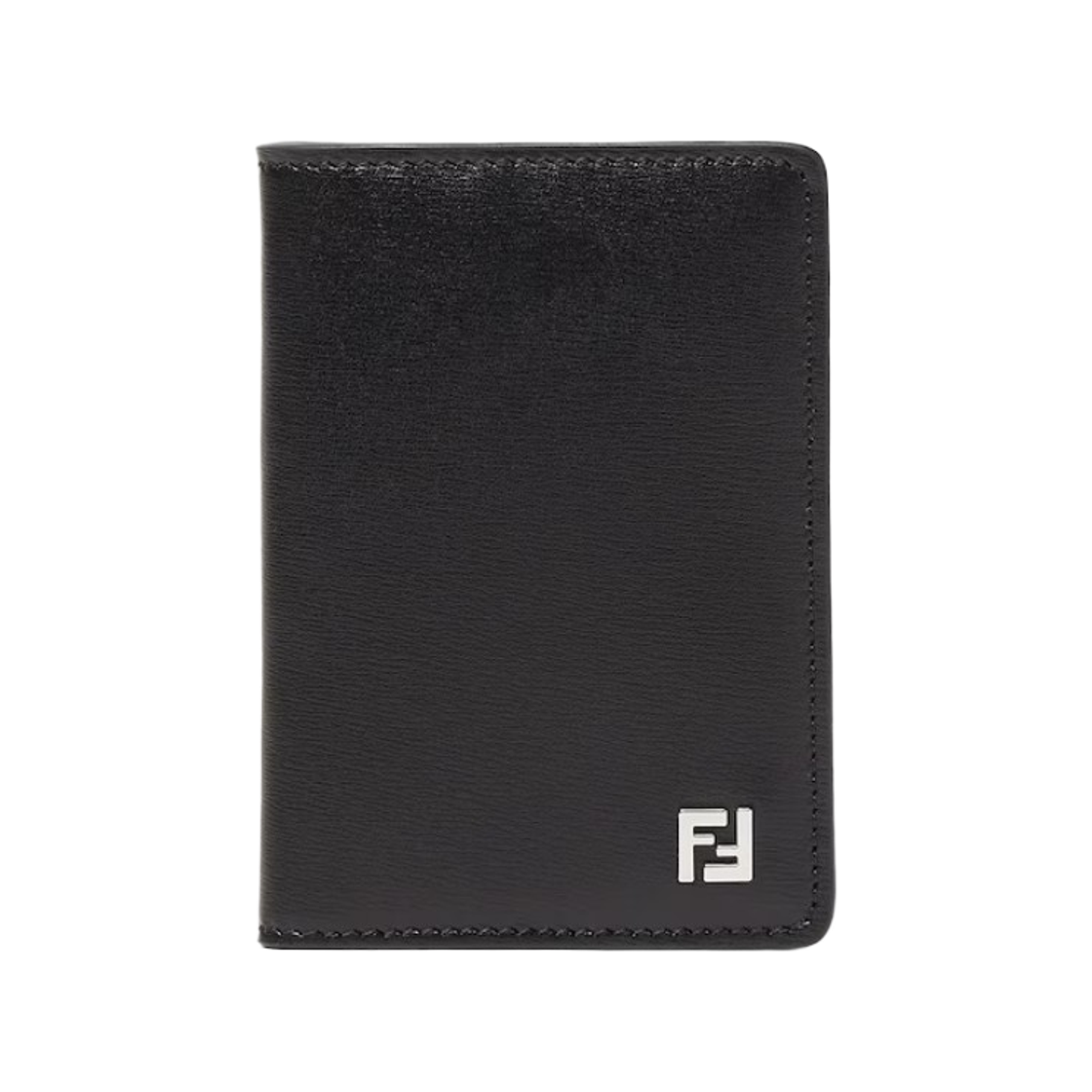 7M0349AVV6F0GXN Fendi FF Squared Card Holder Black
