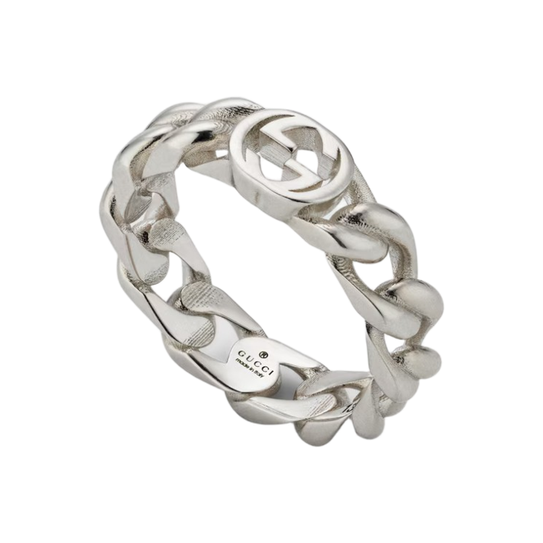 구찌 인터로킹 링 925 스털링 실버(Gucci Interlocking Ring 925 Sterling Silver) - 2
